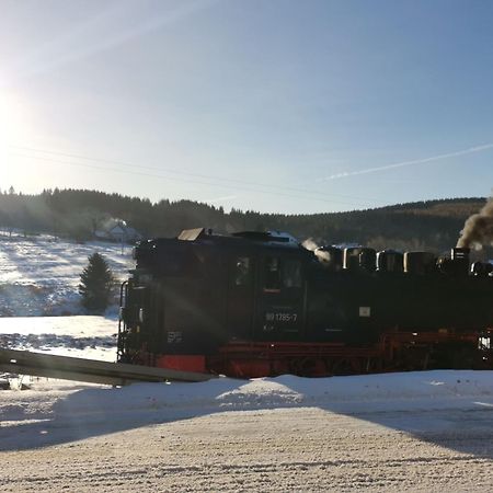 Ferienwohnung Bimmelbahn Blick Oberwiesenthal Eksteriør billede